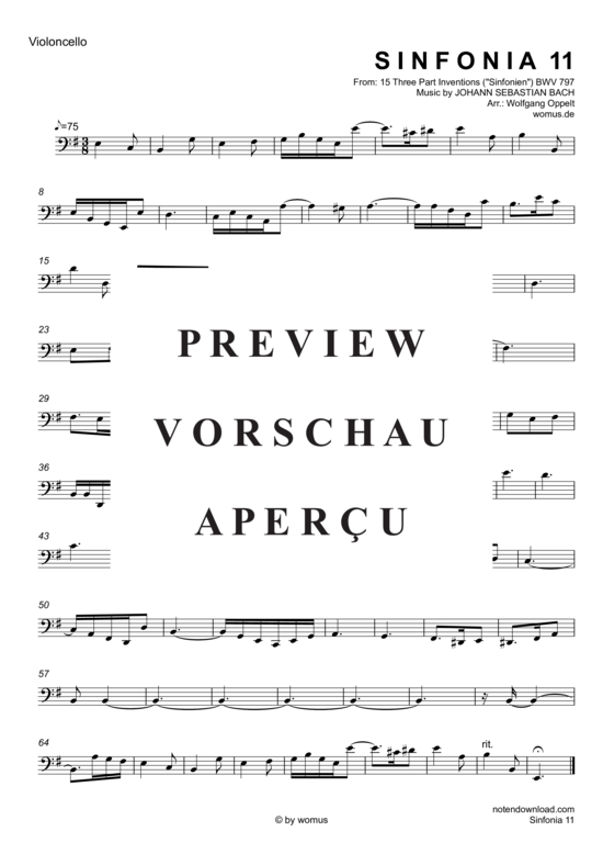 Produktgalerie: Seite 6 von 6 Sinfonia 11 , , (Streicher Trio)