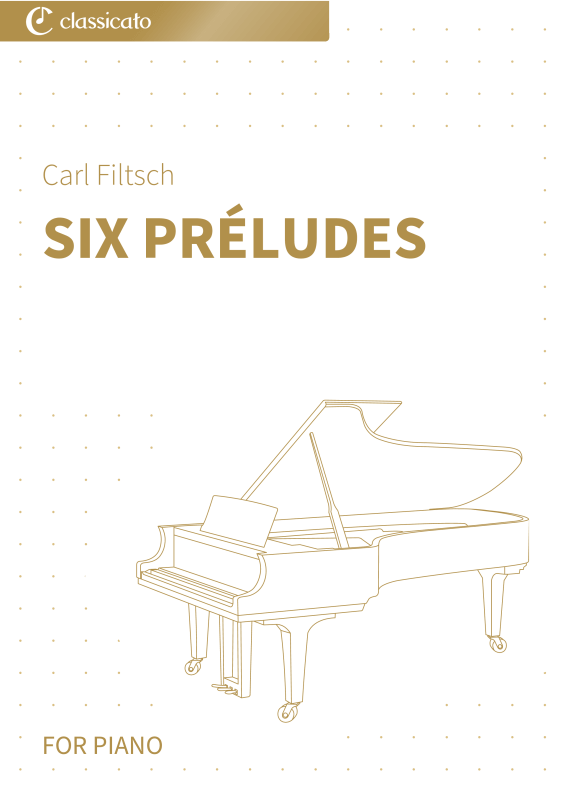 Produktbild zu: Six Préludes - First publication: Edited edition based on the original sketches of the child prodigy