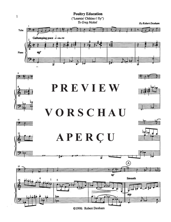 Produktgalerie: Seite 5 von 21 Four Ragged Fables , , (Tuba + Klavier)