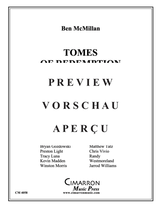 Product gallery: Page 2 of 9 Tomes of Redemption (Tuba + Electronics (CD) , , )