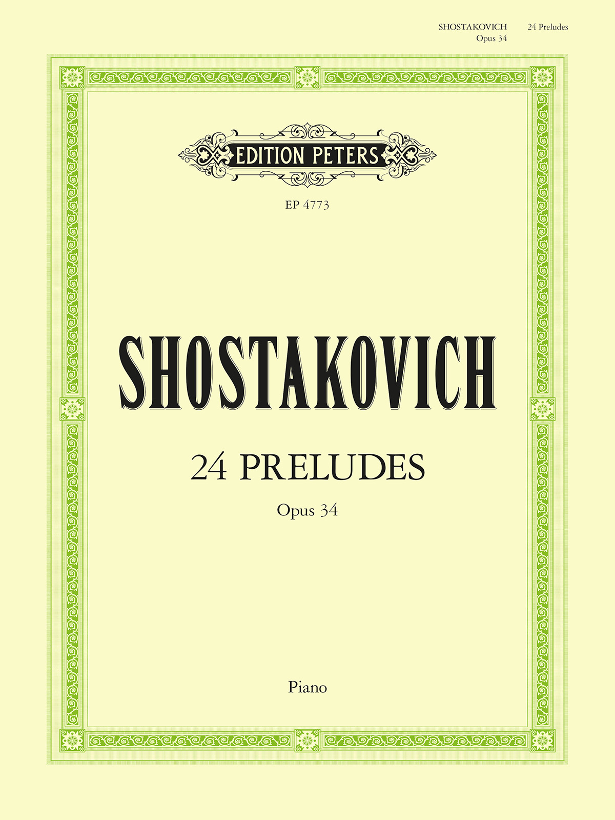 Produktbild zu: Prelude No.11 (from 24 Preludes Op. 34)