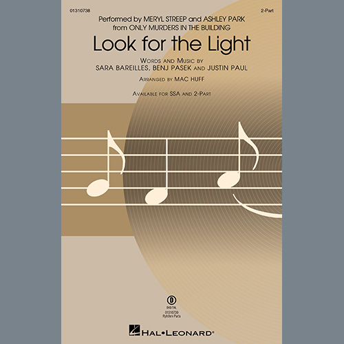 cover: Look For The Light (from Only Murders In The Building) (arr. Mac Huff), Meryl Streep and Ashley Park