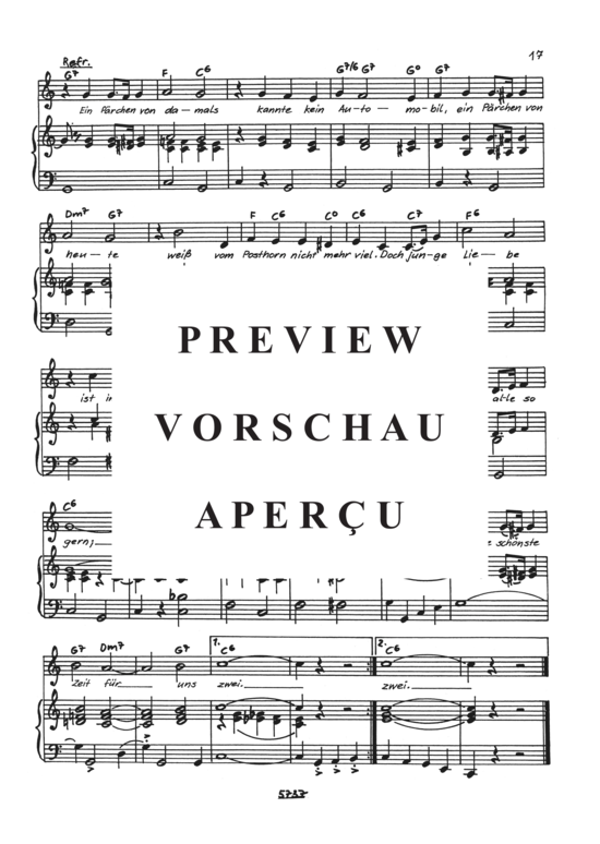 Product gallery: Page 20 of 21 Eine Welt ohne dich , , Piano and Voice