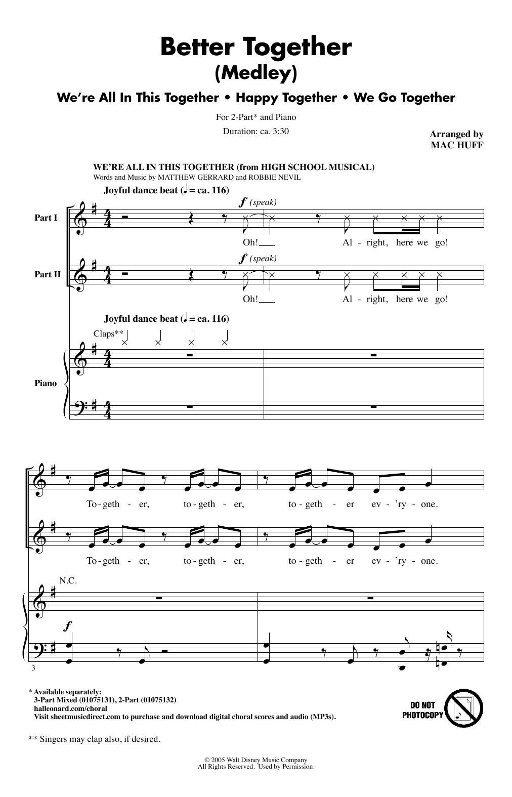 Produktbild zu: Better Together (Medley)