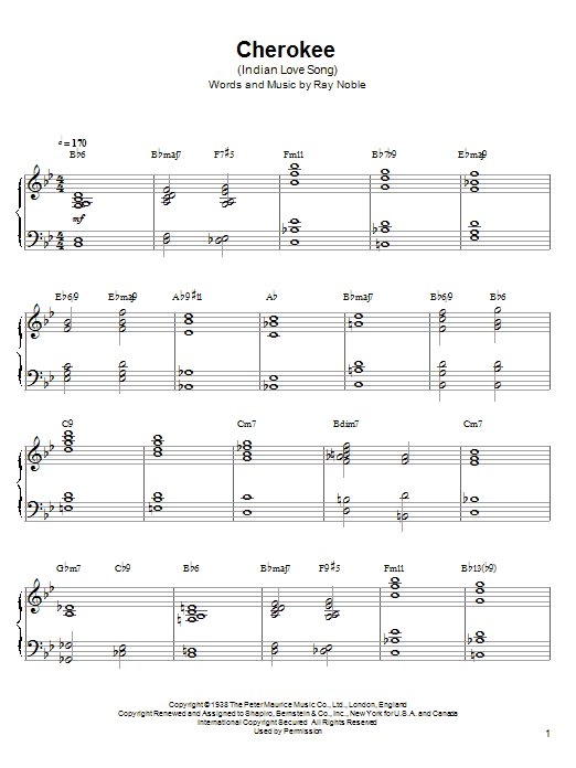Product gallery: Page 1 of 1 Cherokee (Indian Love Song), Ahmad Jamal