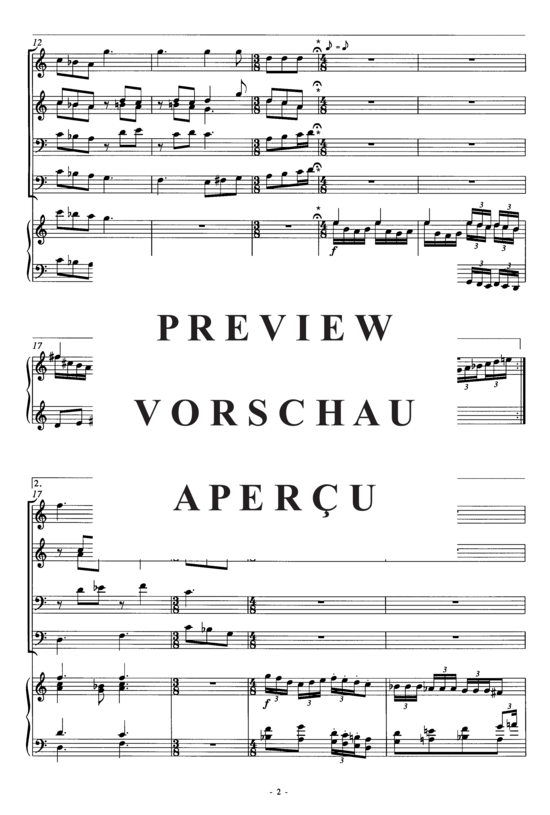 gallery: Concertino , , (Blechbläserquintett + Orgel) Partitur