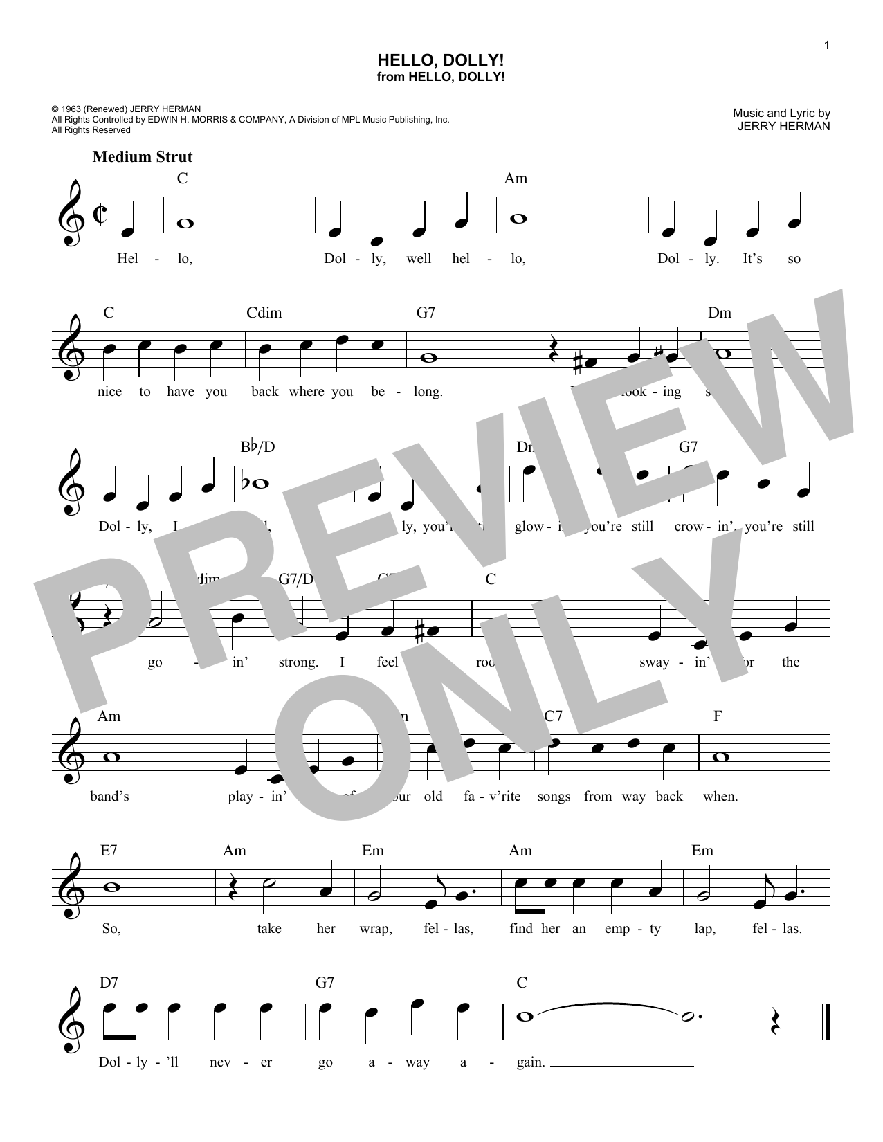 Produktbild zu: Hello, Dolly!