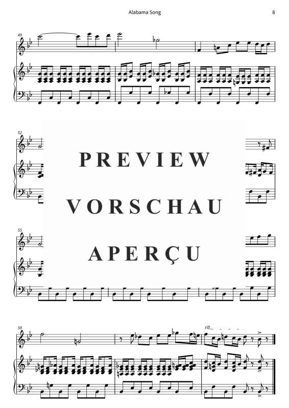 gallery: Alabama Song, , (Violine und Klavier)