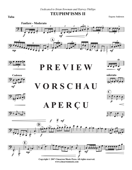Product gallery: Page 10 of 11 Teuphmisms II  , , (2x Bariton/Posaune)