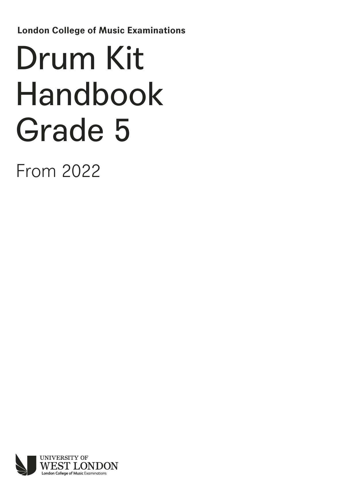 Produktgalerie: Seite 1 von 1 LCME Drum Kit Handbook 2022: Grade 5, LCME