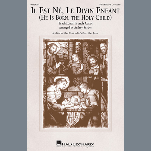 cover: Il Est Né, Le Divin Enfant (He Is Born, The Holy Child) (arr. Audrey Snyder), Traditional French Carol