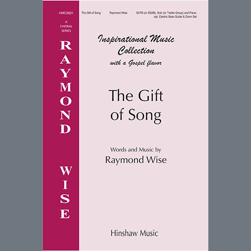 cover: The Gift of Song, Raymond Wise, Chor