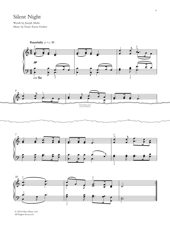 Product gallery: Page 1 of 1 Silent Night, Franz Xaver Gruber