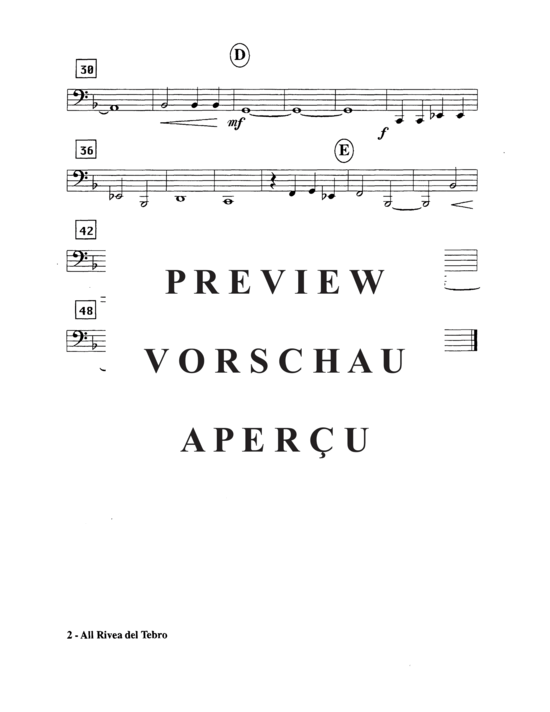 Product gallery: Page 13 of 13 Alla Rivera del Tebro , , (Tuba Quartet TTTT)