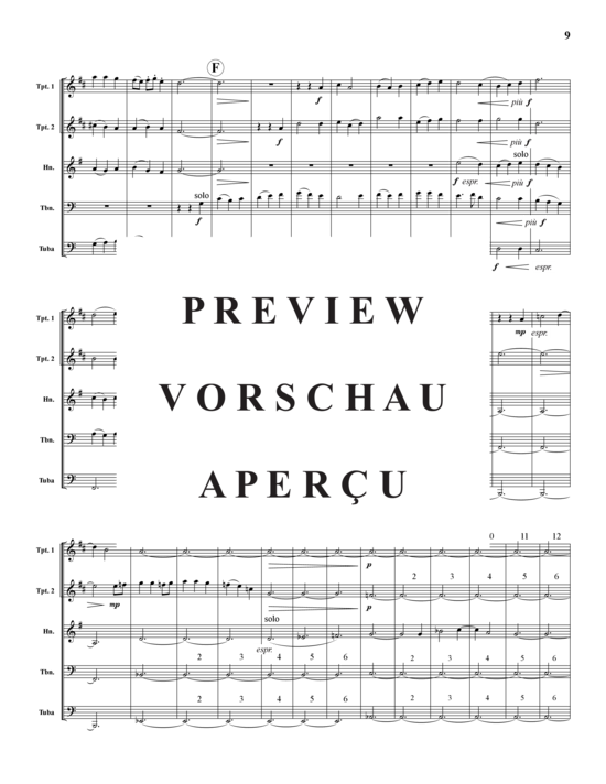 Produktgalerie: Seite 10 von 21 Carols for Brass, Set 1 , , (Blechbläserquintett)