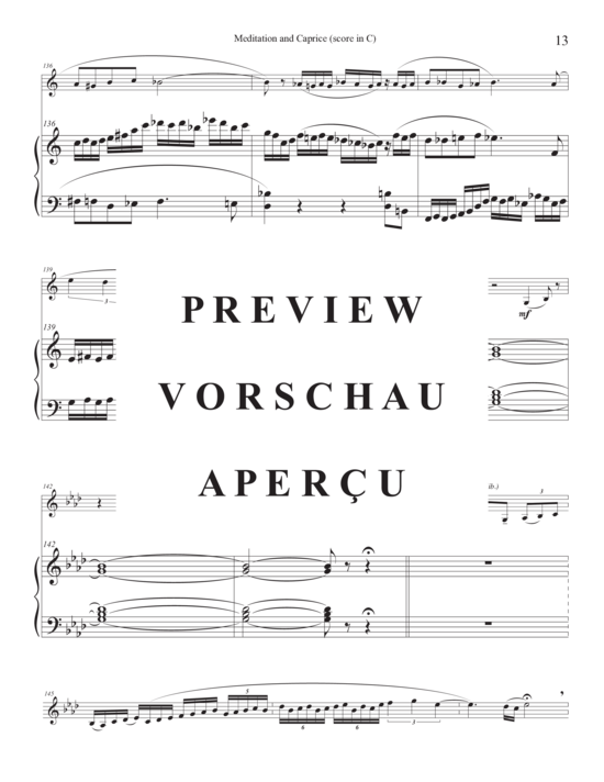 Produktgalerie: Seite 18 von 21 Meditation and Caprice , , (Trompete und Klavier)