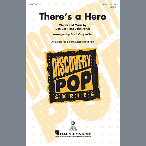 cover: There's A Hero (arr. Cristi Cary Miller), Don Cook and John Jarvis