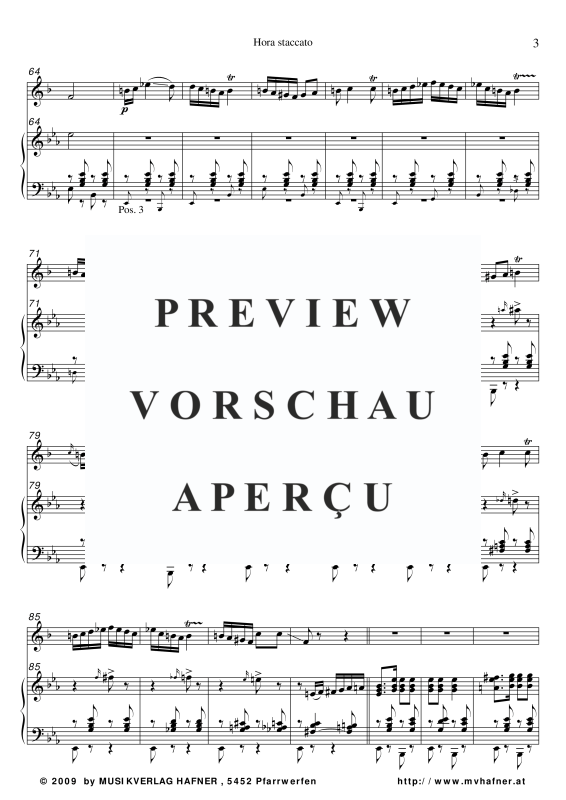 gallery: Hora staccato, , (trumpet solo and wind orchestra)