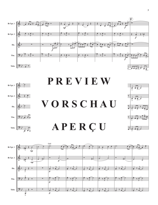 Produktgalerie: Seite 5 von 21 Spring Step , , (Blechbläserquintett)