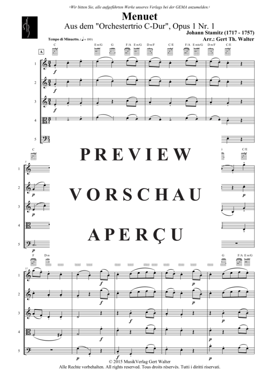 Produktgalerie: Seite 2 von 21 Menuet , , (Quintett flexible Besetzung)