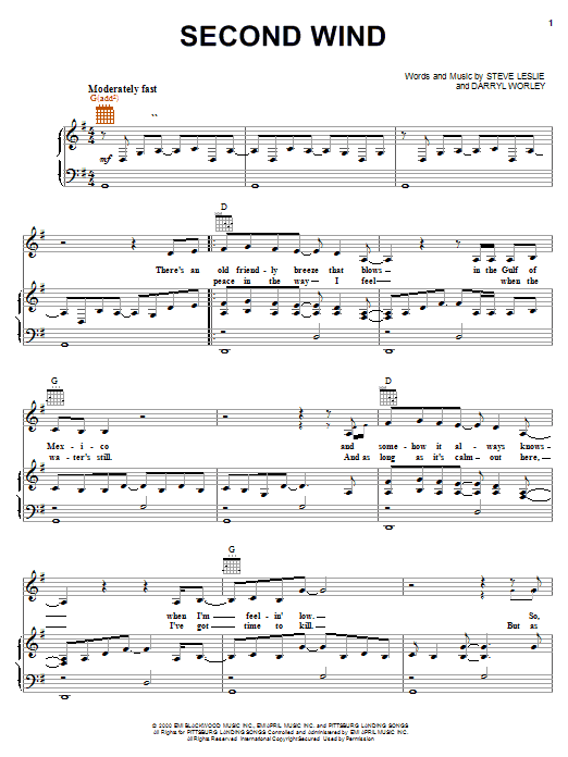 Produktgalerie: Seite 1 von 1 Second Wind, Darryl Worley, Gesang, Gitarre, Klavier