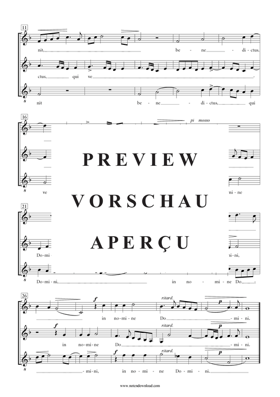 Product gallery: Page 20 of 21 Messe , , (Mixed choir SAATB)