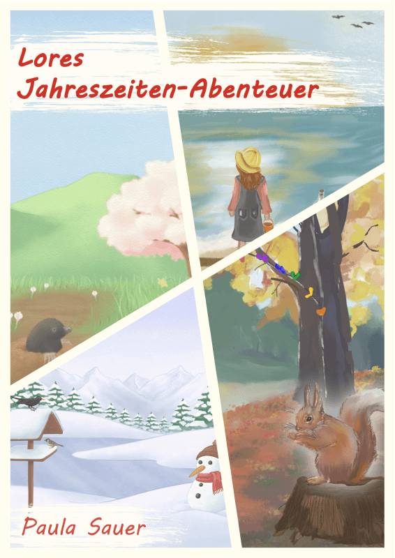 Product picture to: Lores Jahreszeiten‑Abenteuer - Vier herzerwärmende Geschichten durch das ganze JahrPaula Sauer