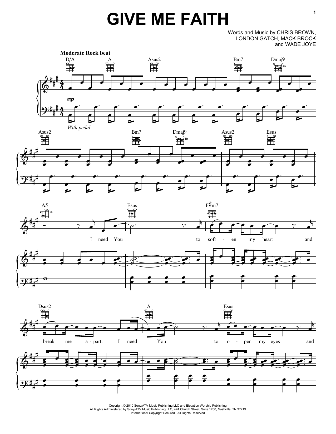 Produktbild zu: Give Me Faith