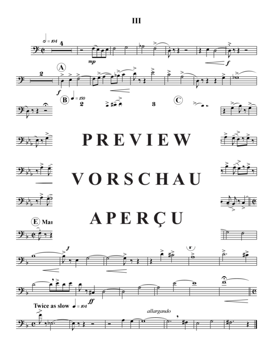 Product gallery: Page 16 of 19 Three Temperaments , , (Trombone Quartet)