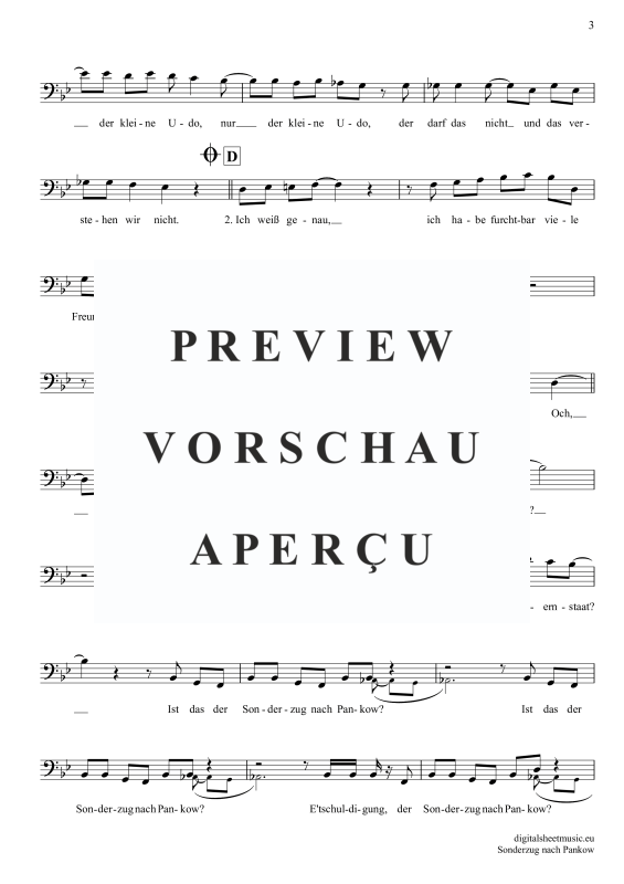 gallery: Sonderzug Nach Pankow, Lindenber, Udo, Violoncello