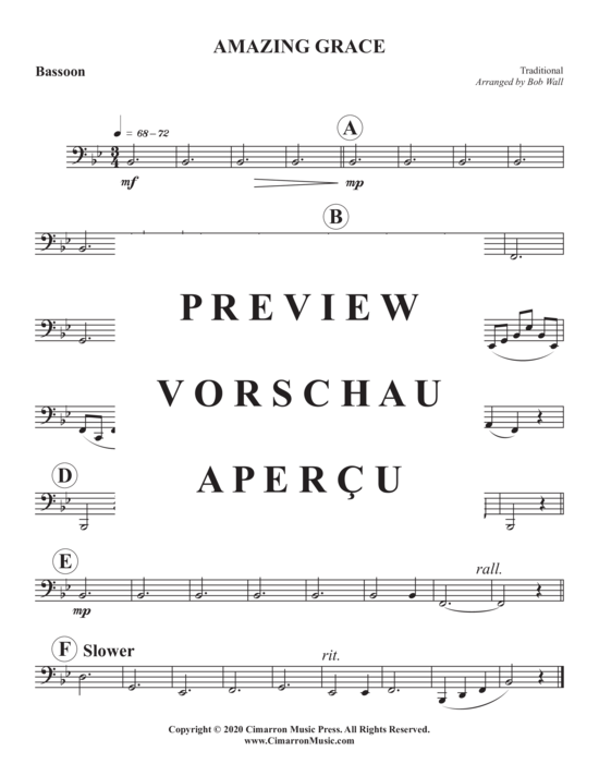 Produktgalerie: Seite 9 von 9 Amazing Grace , , (Holzbläser Quintett)