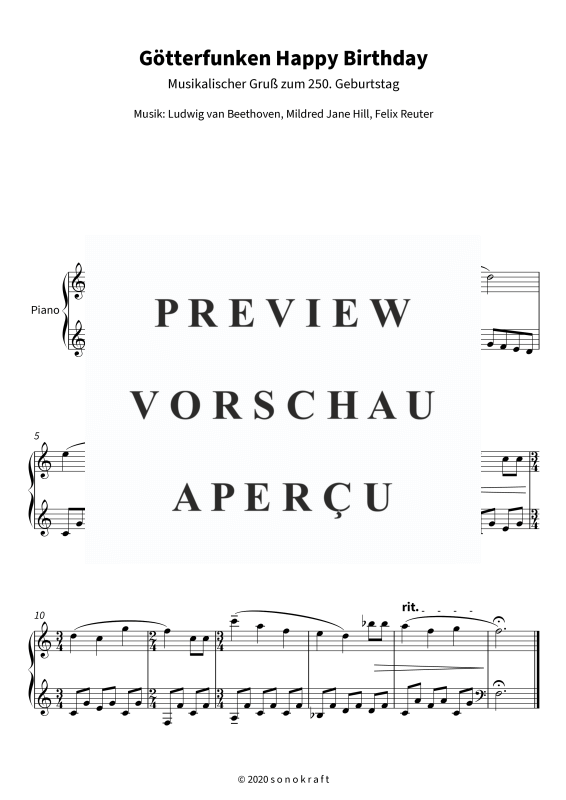 gallery: Götterfunken Happy Birthday - Musikalischer Gruß zum 250. Geburtstag, Reuter, Felix, Klavier Solo