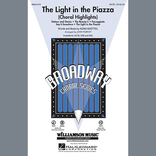 cover: The Light In The Piazza (Choral Highlights) (arr. John Purifoy), Adam Guettel, Chor