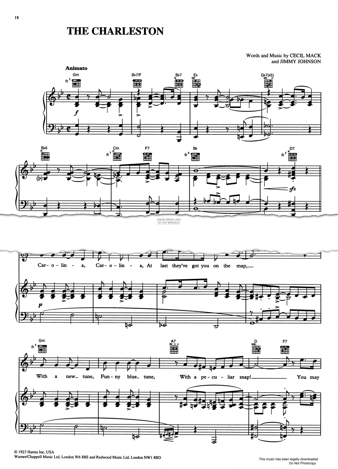 Produktbild zu: Charleston