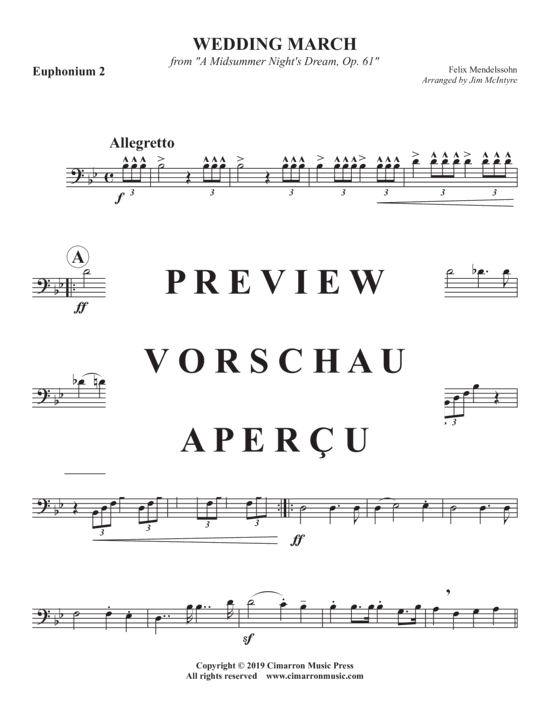 Product gallery: Page 10 of 17 Wedding March , , (Tuba Quartett EETT)