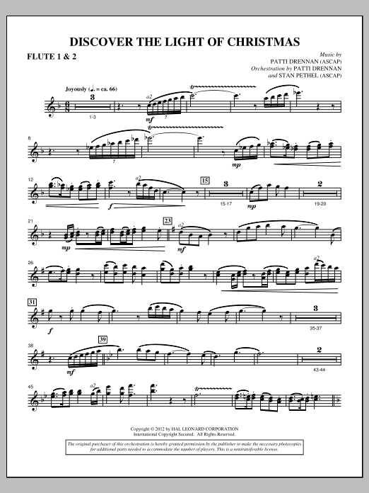 Produktbild zu: Discover The Light Of Christmas - Flute 1 & 2