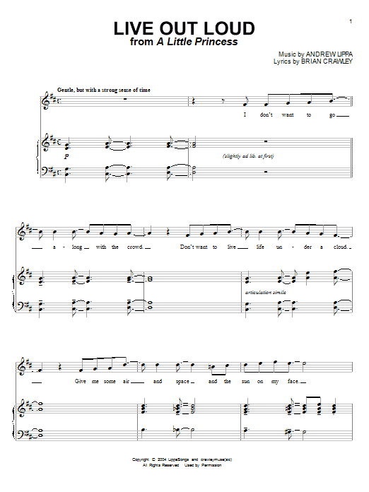 Produktbild zu: Live Out Loud