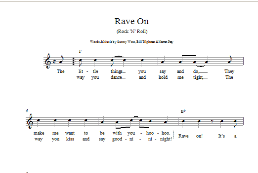 Produktgalerie: Seite 1 von 1 Rave On, Buddy Holly