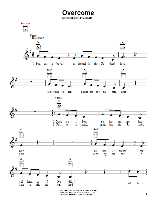 Product picture to: Overcome - Jeremy Camp