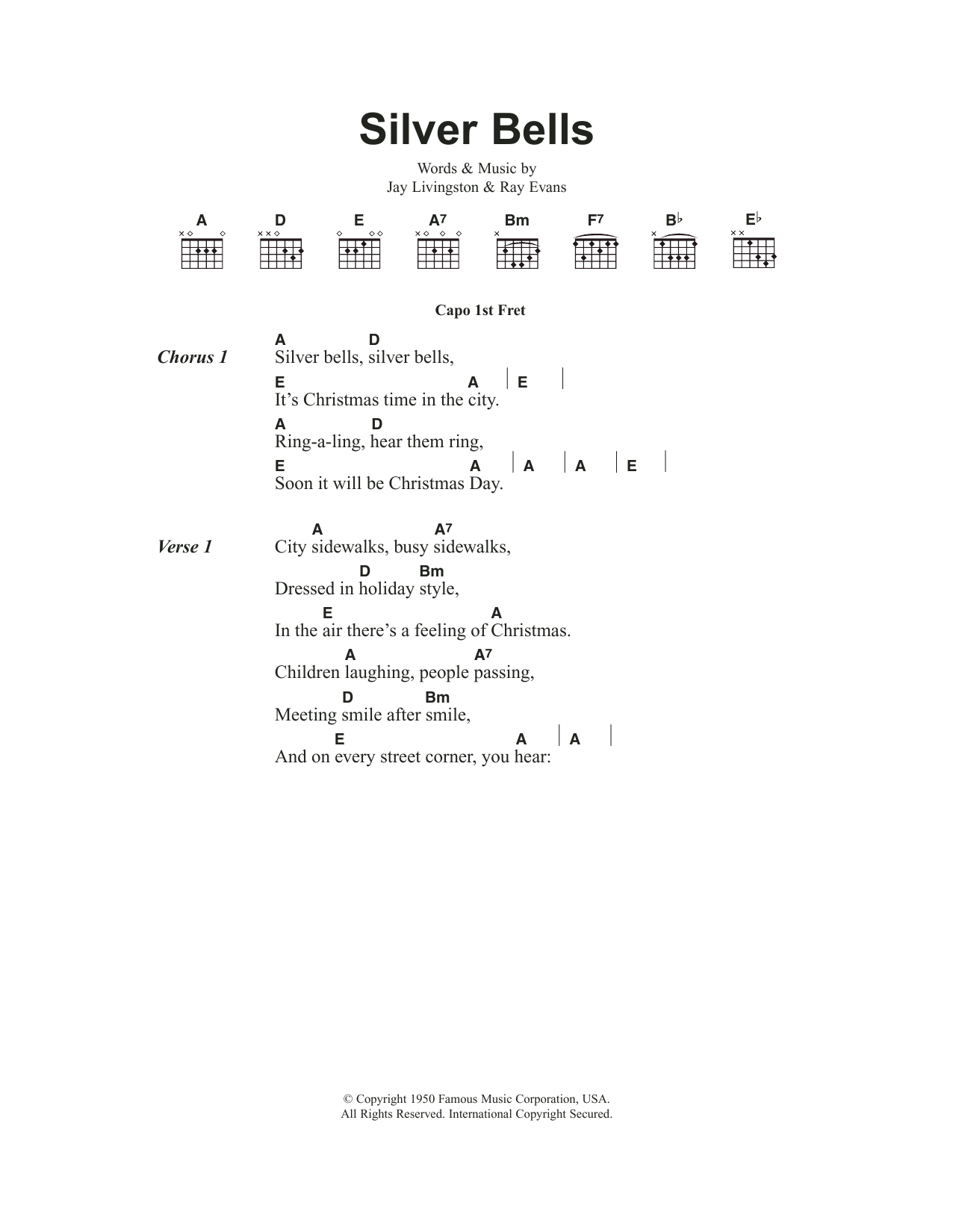 Produktbild zu: Silver Bells