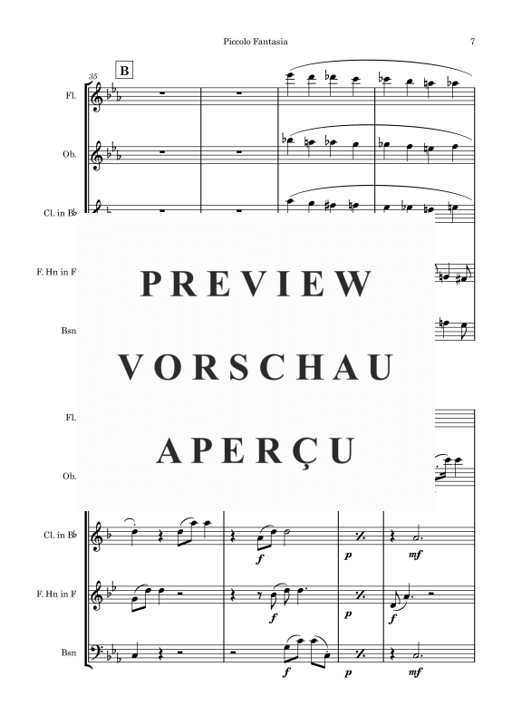 gallery: Serenade C-Moll, , Holzbläserquartett