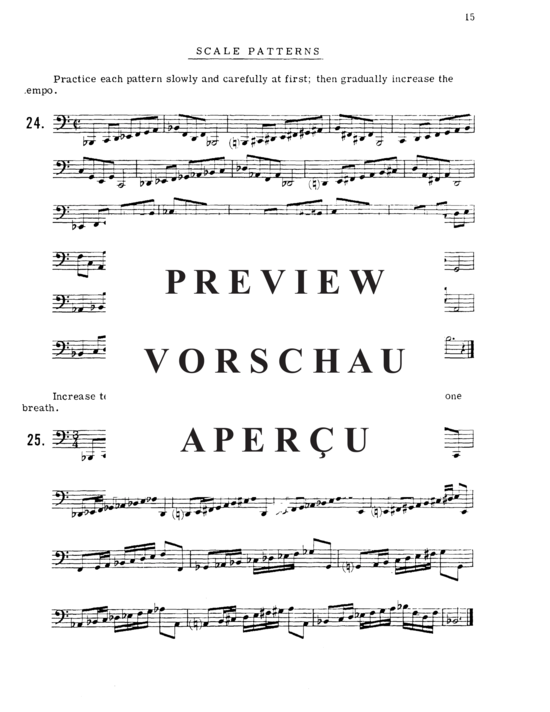 Product gallery: Page 17 of 21 David Uber Warm-Up Procedure for Tuba , , (Tuba Solo)