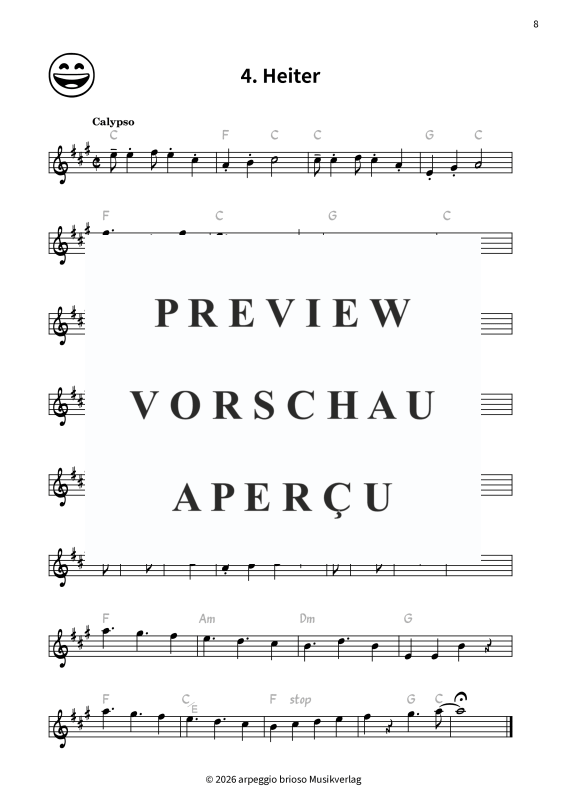 Product gallery: Page 10 of 11 Die Emoji-Suite - Smileys als Melodien für Altsaxophon, , Alto Saxophone In E-Flat, Solo