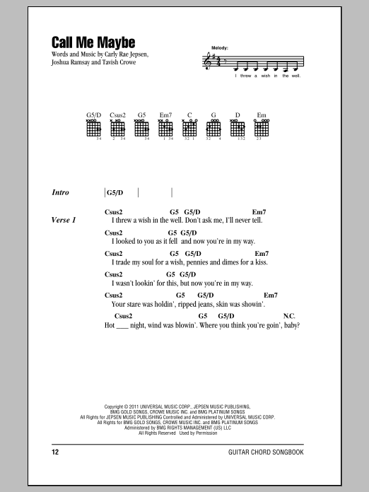 Produktbild zu: Call Me Maybe