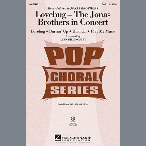Product picture to: Lovebug - The Jonas Brothers In Concert (Medley)