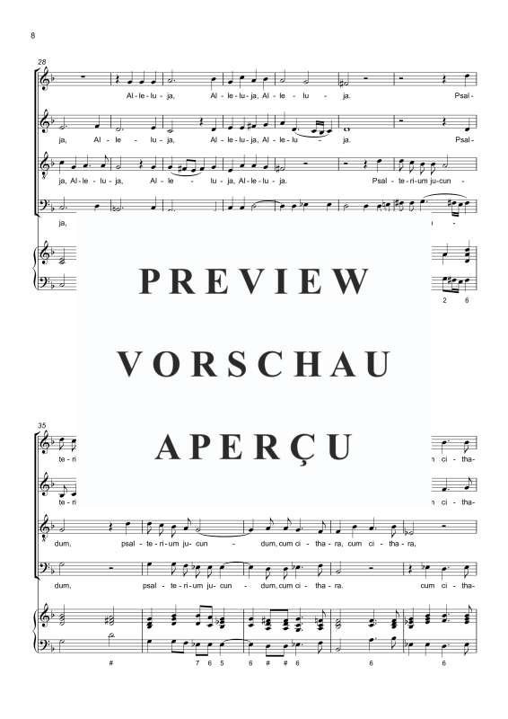 gallery: Harmoniae novae Heft 2, , Chor vierstimmig mit B.C.