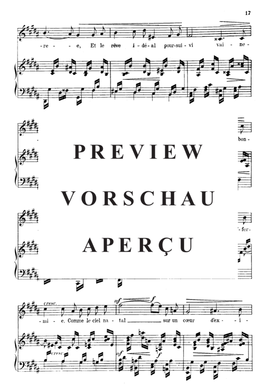 Product gallery: Page 3 of 5 Poème d'un jour (Rencontre) Op.21 No.1, , Medium Voice and Piano
