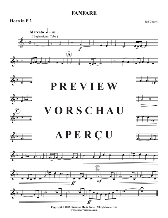 Product gallery: Page 9 of 14 Fanfare for Brass Choir , , (Brass Ensemble)