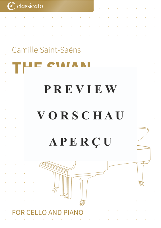 Product gallery: Page 2 of 10 The Swan - from The Carnival of the Animals, , (violoncello and piano)