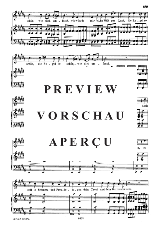 Product gallery: Page 10 of 13 Schiffers Scheidelied D.910, , Medium Voice and Piano